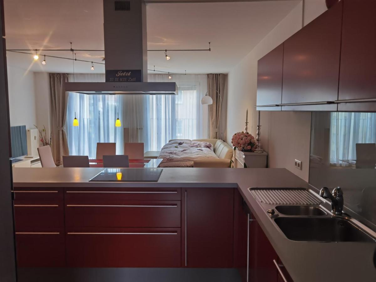 Modernes Studio-Apartment Nahe Zentrum Mit Garagenplatz فيينا المظهر الخارجي الصورة